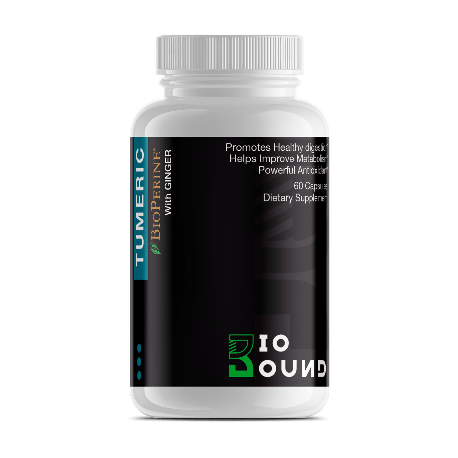 Tumeric Biosorb Tumeric Biopterin With Ginger - BioBound